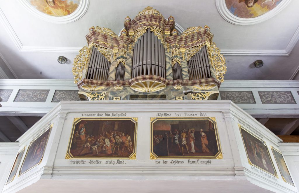 Orgel und Empore in Etzelwang (Foto: Stefan Gruber/ FÖV)