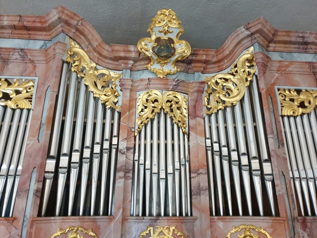 Historische Orgel in St. Margareta in Frankenhof