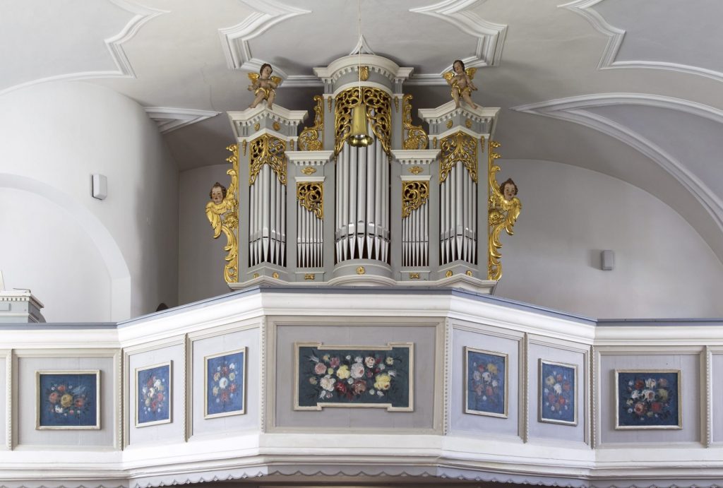 Orgelempore in St.Dionysius in Neunkirchen