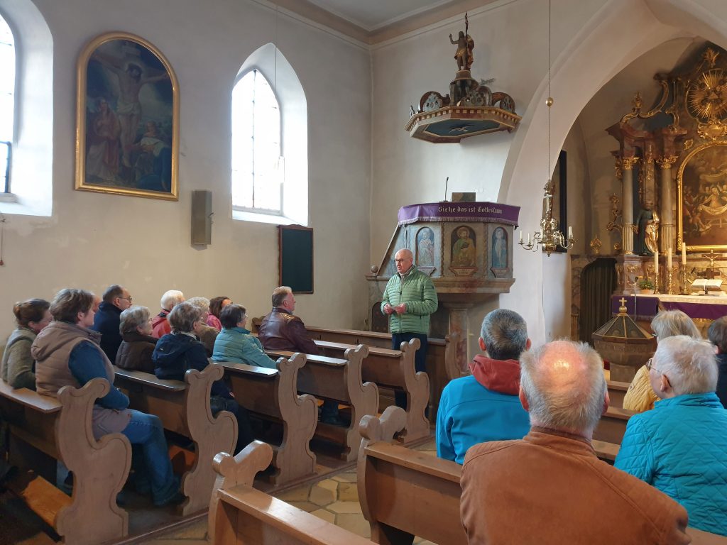 Kirchenführung in Kohlberg