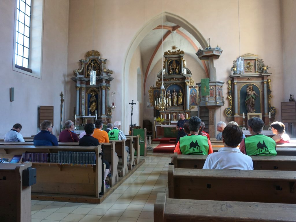 Kirchenführung mit Florian Rieger in Eschenfelden